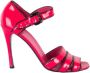 Prada Vintage Pre-owned Leather sandals Black Dames - Thumbnail 1