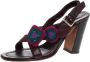 Prada Vintage Pre-owned Leather sandals Brown Dames - Thumbnail 1