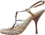 Prada Vintage Pre-owned Leather sandals Gray Dames - Thumbnail 1