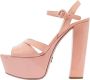 Prada Vintage Pre-owned Leather sandals Pink Dames - Thumbnail 1