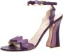Prada Vintage Pre-owned Leather sandals Purple Dames - Thumbnail 1