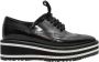 Prada Vintage Pre-owned Leather sneakers Black Dames - Thumbnail 1