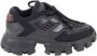 Prada Vintage Pre-owned Leather sneakers Black Dames - Thumbnail 1