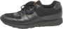 Prada Vintage Pre-owned Leather sneakers Black Heren - Thumbnail 1