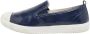 Prada Vintage Pre-owned Leather sneakers Blue Dames - Thumbnail 1