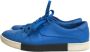 Prada Vintage Pre-owned Leather sneakers Blue Dames - Thumbnail 1
