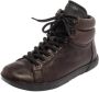 Prada Vintage Pre-owned Leather sneakers Brown Dames - Thumbnail 1