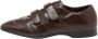 Prada Vintage Pre-owned Leather sneakers Brown Heren - Thumbnail 1