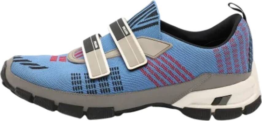 Prada Vintage Pre-owned Leather sneakers Multicolor Heren