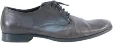 Prada Vintage Pre-owned Platte schoenen Brown Unisex
