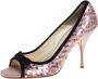 Prada Vintage Pre-owned Satin heels Pink Dames - Thumbnail 1