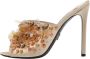Prada Vintage Pre-owned Satin sandals Beige Dames - Thumbnail 1