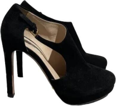 Prada Vintage Pre-owned Suede boots Black Dames
