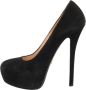 Prada Vintage Pre-owned Suede heels Black Dames - Thumbnail 1