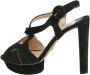 Prada Vintage Pre-owned Suede sandals Black Dames - Thumbnail 1