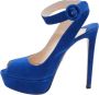 Prada Vintage Pre-owned Suede sandals Blue Dames - Thumbnail 1