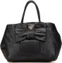 Prada Vintage Tweedehands Boogdetail Leren Tote - Thumbnail 1