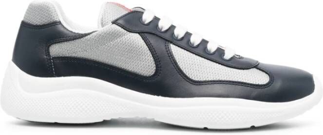 Prada Witte Americas Cup Sneakers