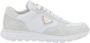 Prada Witte Leren Suède Sneakers Stijlvol Model White Dames - Thumbnail 1