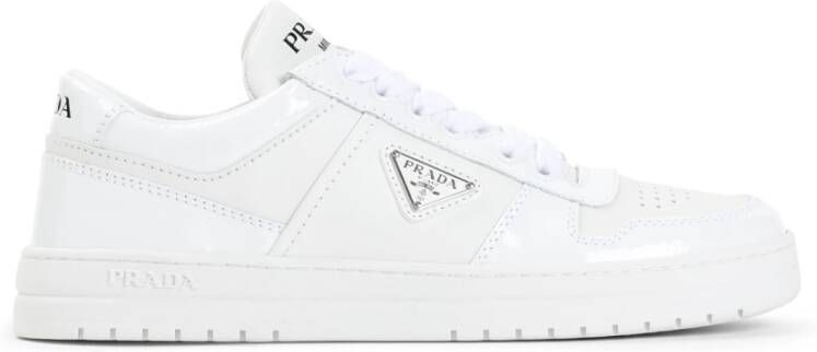 Prada Witte Sneakers Elegante Stijl