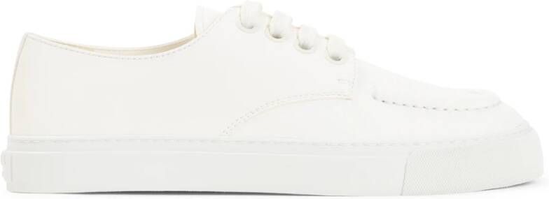 Prada Witte Sneakers Stijlvol Ontwerp Casual Chique