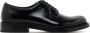 Prada Zwarte Derby Schoenen met Logo Inprenting - Thumbnail 1