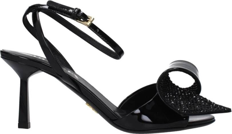 Prada Pumps & high heels Decollete Pumps Crystal in zwart