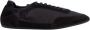 Prada Zwarte leren vetersneakers - Thumbnail 1