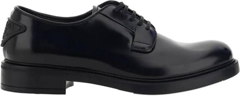 Prada Zwarte Loafer Schoenen voor Heren Black Heren