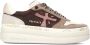 Premiata Beige Glitter Sneakers met Leren Hak Multicolor Dames - Thumbnail 1