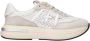 Premiata Low-Top Sneakers Bianco Beige in beige - Thumbnail 1