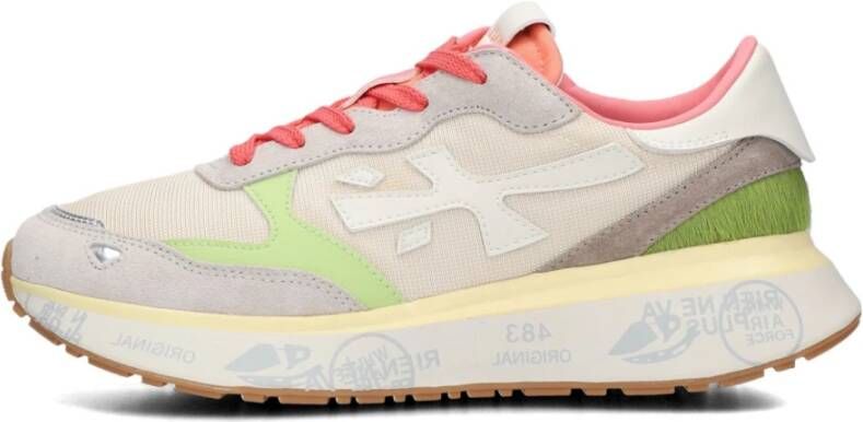 Premiata Beige Lauryn Dames Sneakers