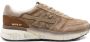 Premiata Beige Leren Sneakers Color-Block Ontwerp - Thumbnail 2