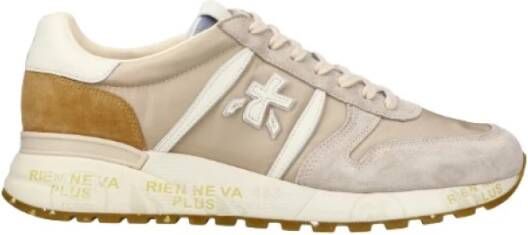 Premiata Beige Sneakers Lander