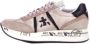 Premiata Kwaliteits leren sneaker met koord textuur Multicolor Dames - Thumbnail 5