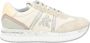 Premiata Beige suède en stoffen sneaker Conny 6671 Multicolor Dames - Thumbnail 1