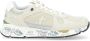 Premiata Beige Suède en Technische Stof Sneaker Multicolor Heren - Thumbnail 1