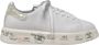 Premiata Lichtgewicht witte sneakers met gevlekte hak White Dames - Thumbnail 1
