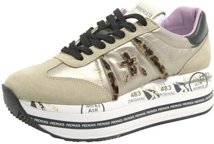 Premiata Beth 6018 Sneakers Beige Dames