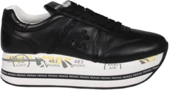 Premiata Stijlvolle Sneakers voor Mannen en Vrouwen Black Dames