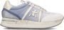 Premiata Blauw Wit Sneaker Conny Model Multicolor Dames - Thumbnail 1