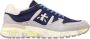 Premiata Blauwe Mesh en Suède Sneakers Blue Heren - Thumbnail 26