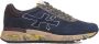 Premiata Mick Mesh Suede Sneakers Blue Heren - Thumbnail 5
