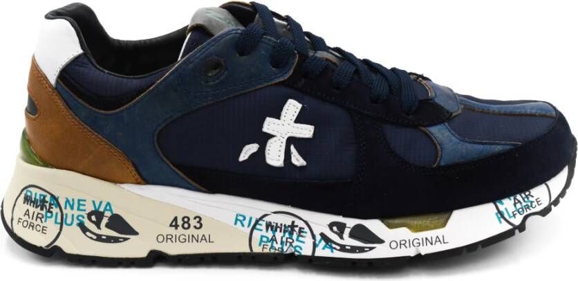 Premiata Sneaker Samenstelling: 100% (niet gespecificeerd) Productcode: VAR 3927 Blue Heren - Foto 4