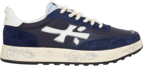 Premiata Blauwe Sneakers Stijlvol Model Ss25
