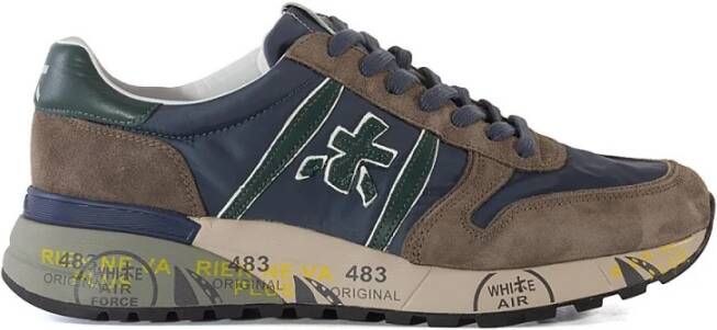 Premiata Sneaker Samenstelling: 100% (niet gespecificeerd) Productcode: VAR 6400 Blue Heren