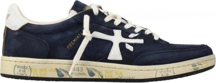 Premiata Sneakers van suèdeleer met iconisch logo