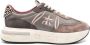 Premiata Bruine platte schoenen met logodetail Brown Dames - Thumbnail 7