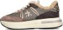 PREMIATA Lage Sneakers Dames Cassie Maat: 38 Materiaal: Suède Kleur: Bruin - Thumbnail 1