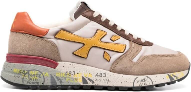 PREMIATA Lage Sneakers Heren Mick Maat: 41 Materiaal: Suède Kleur: Bruin